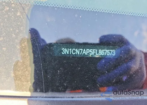 2015 Nissan Versa S from USA, damaged, VIN 3N1CN7AP5FL867573